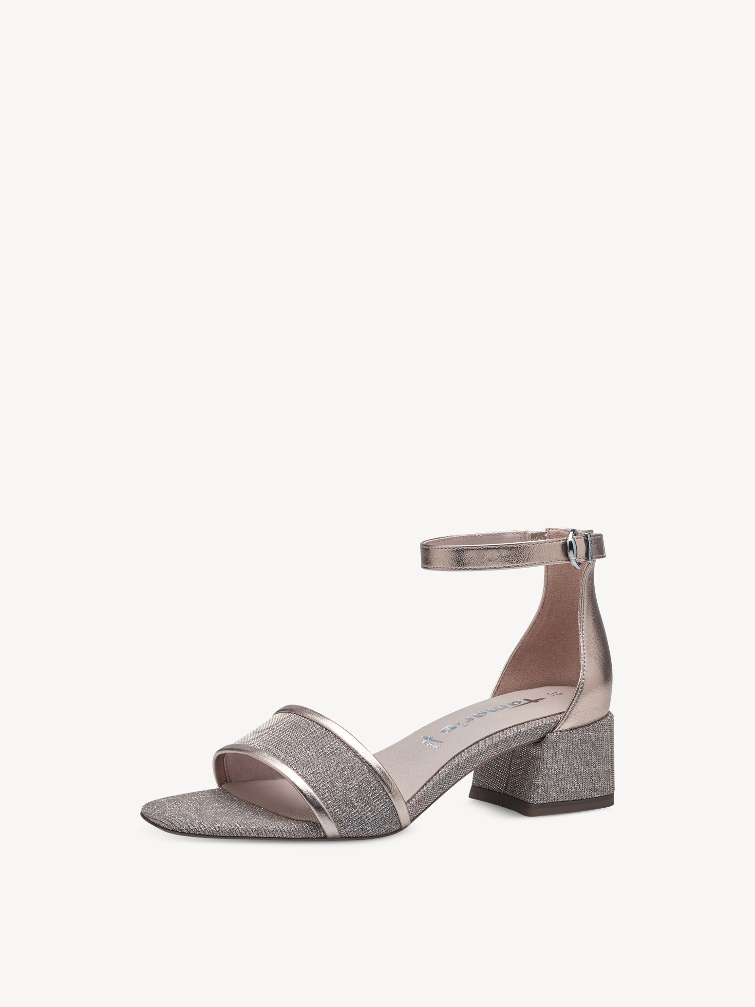 Heeled Sandal - Rose