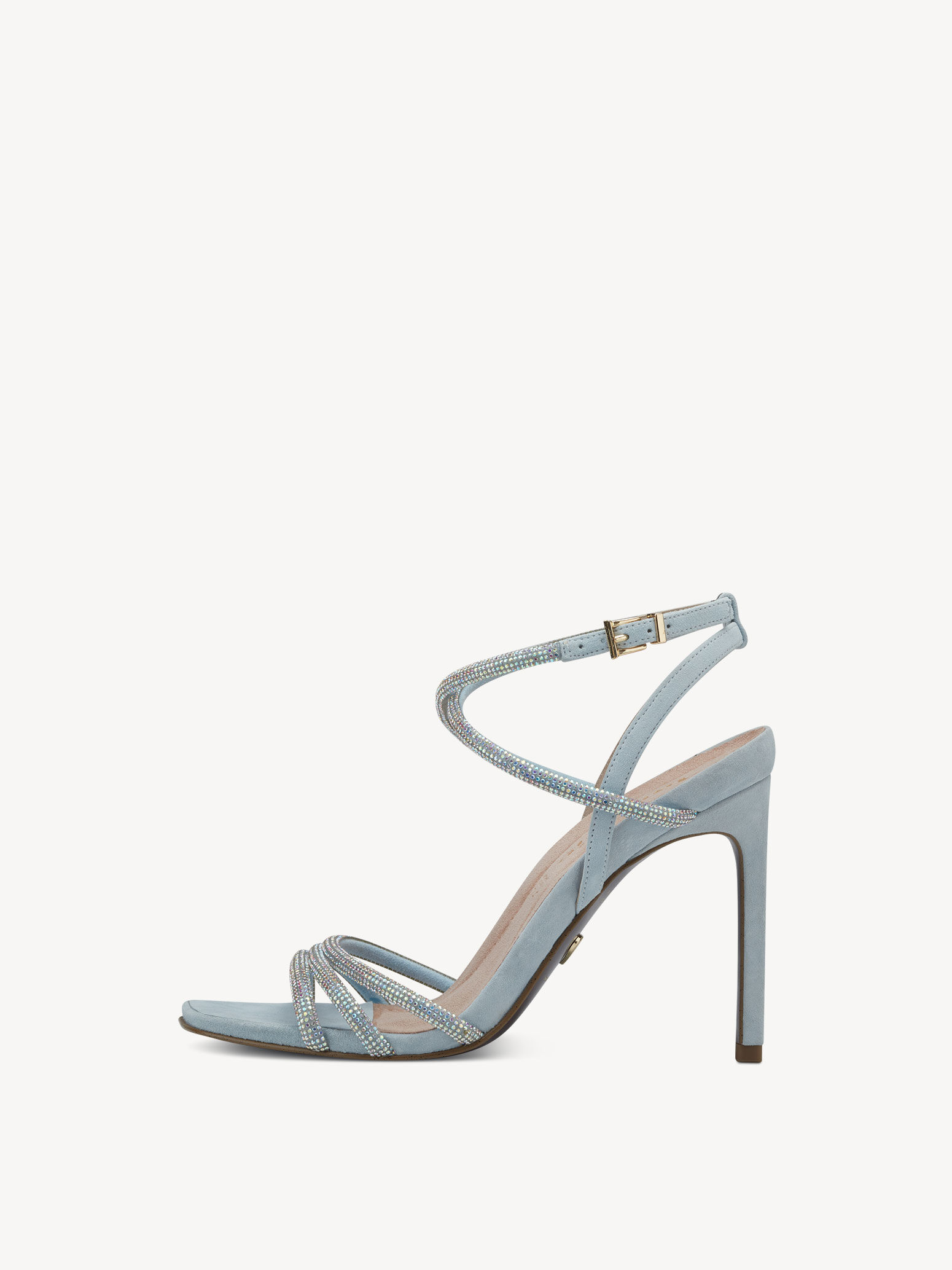 Heeled Sandal - Blue