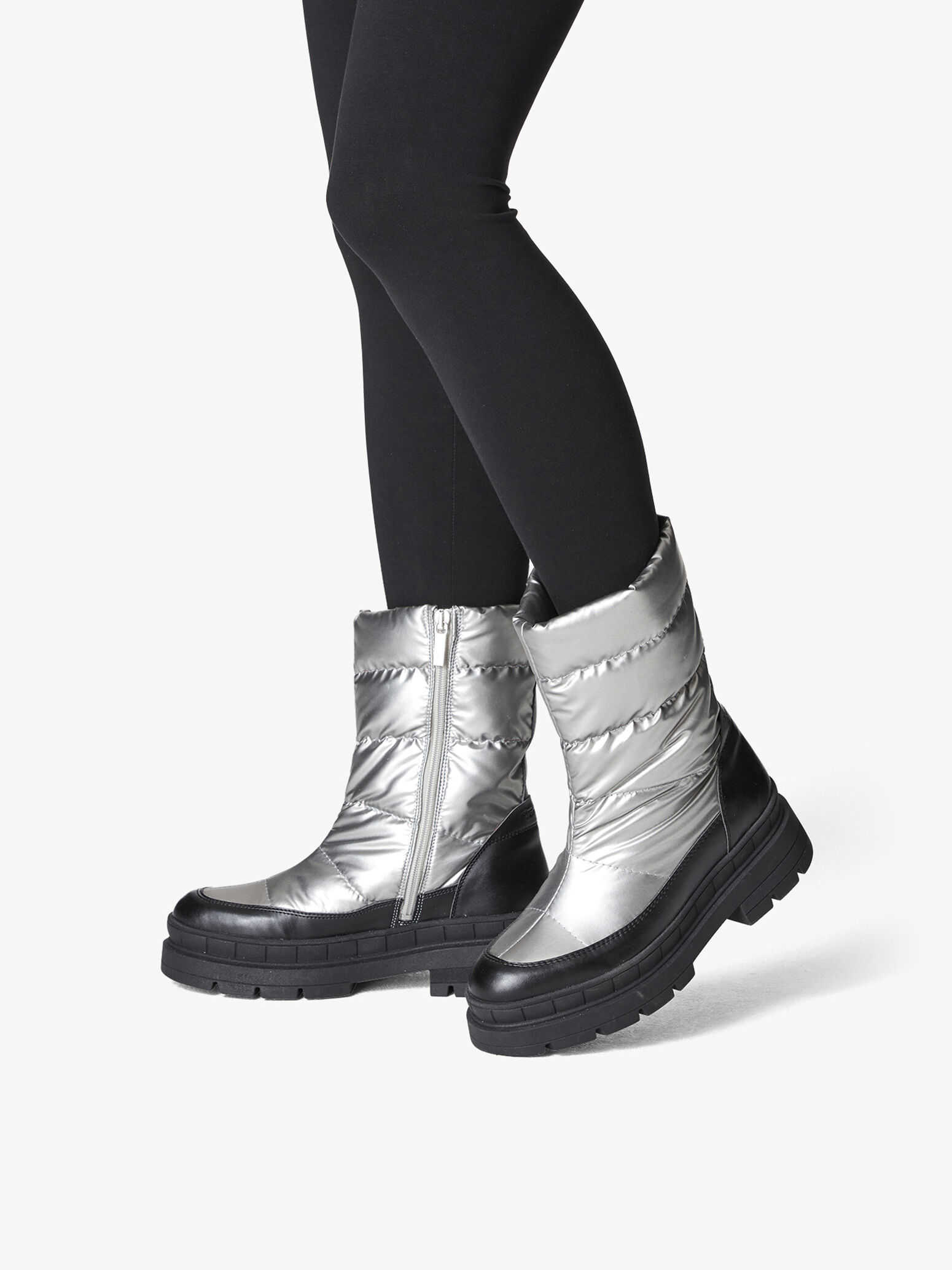 Bootie - Silver Warm Lining