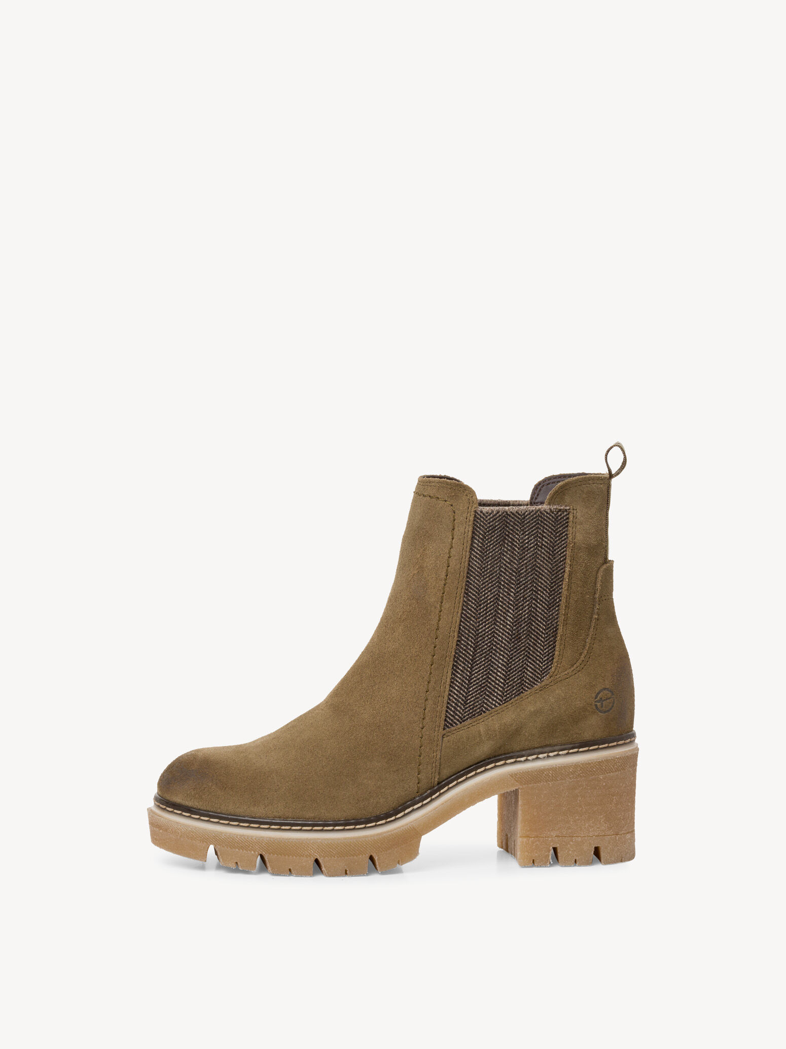 Leather Chelsea Boot - Green