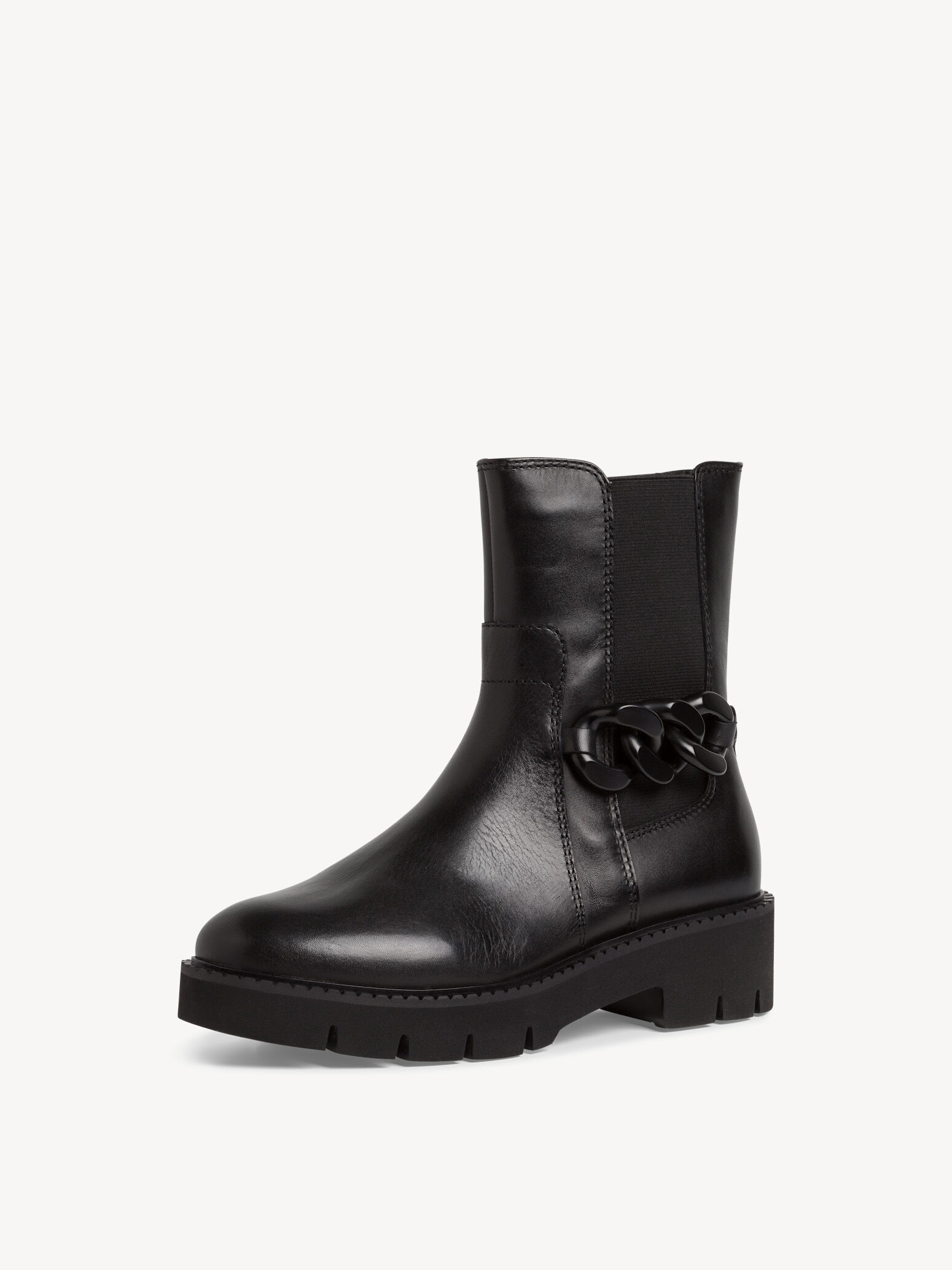 Leather Chelsea Boot - Black