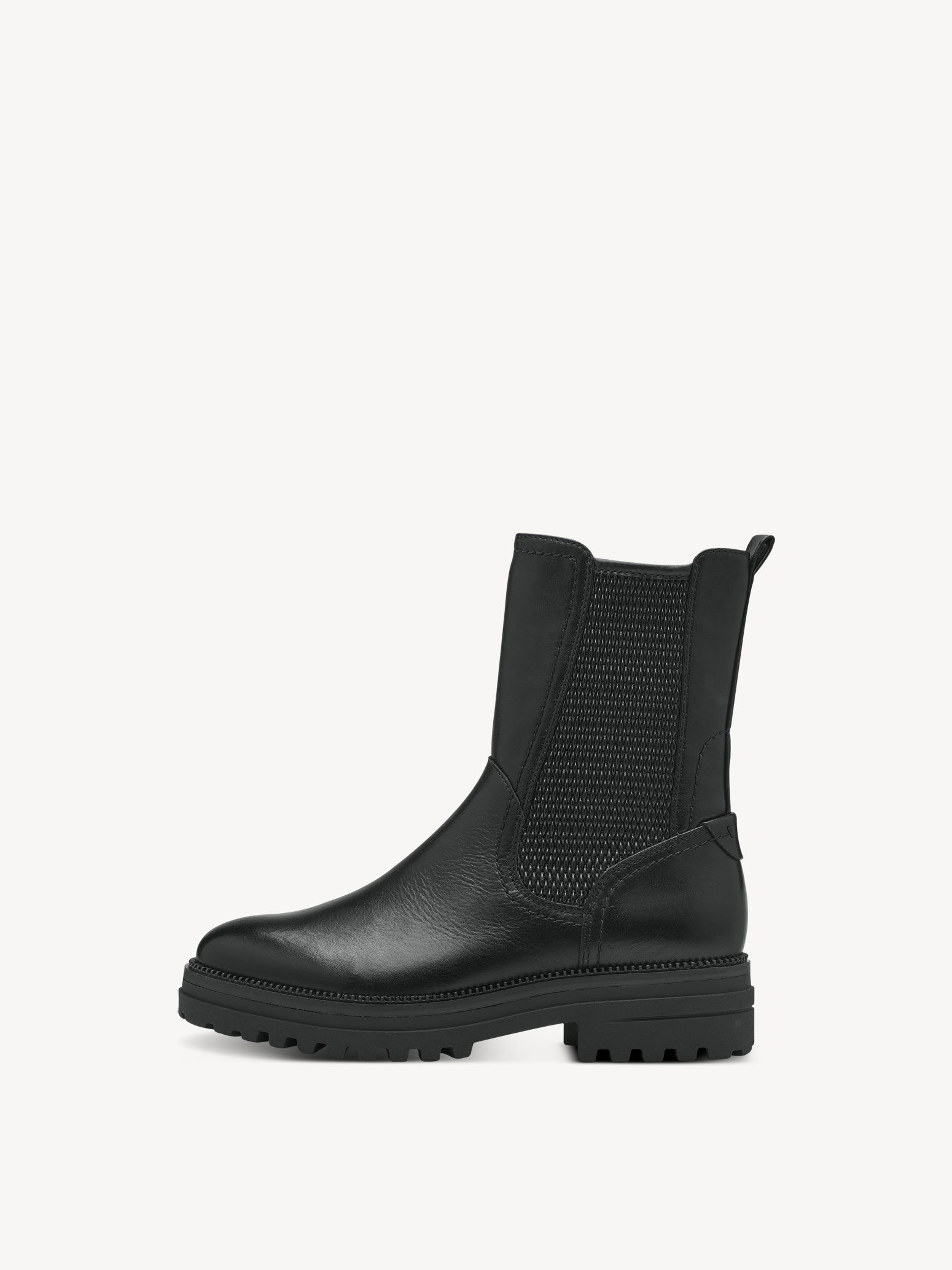 Leather Chelsea Boot - Black