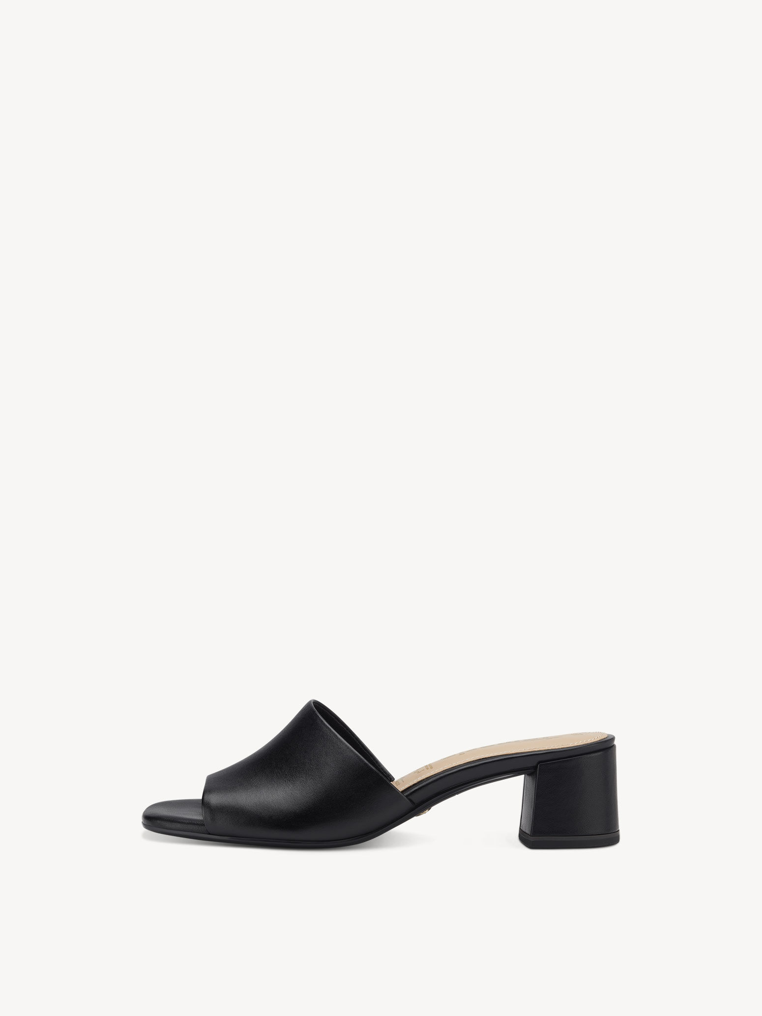 Leather Mule - Black