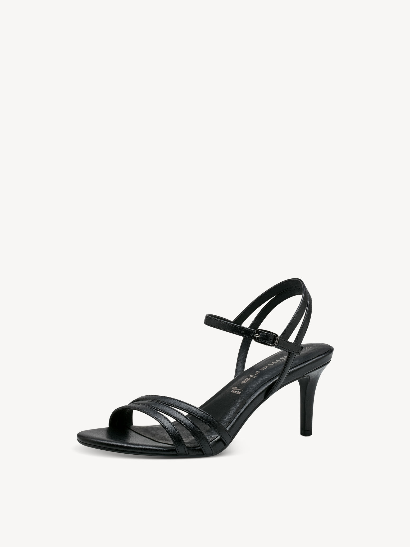 Heeled Sandal - Black