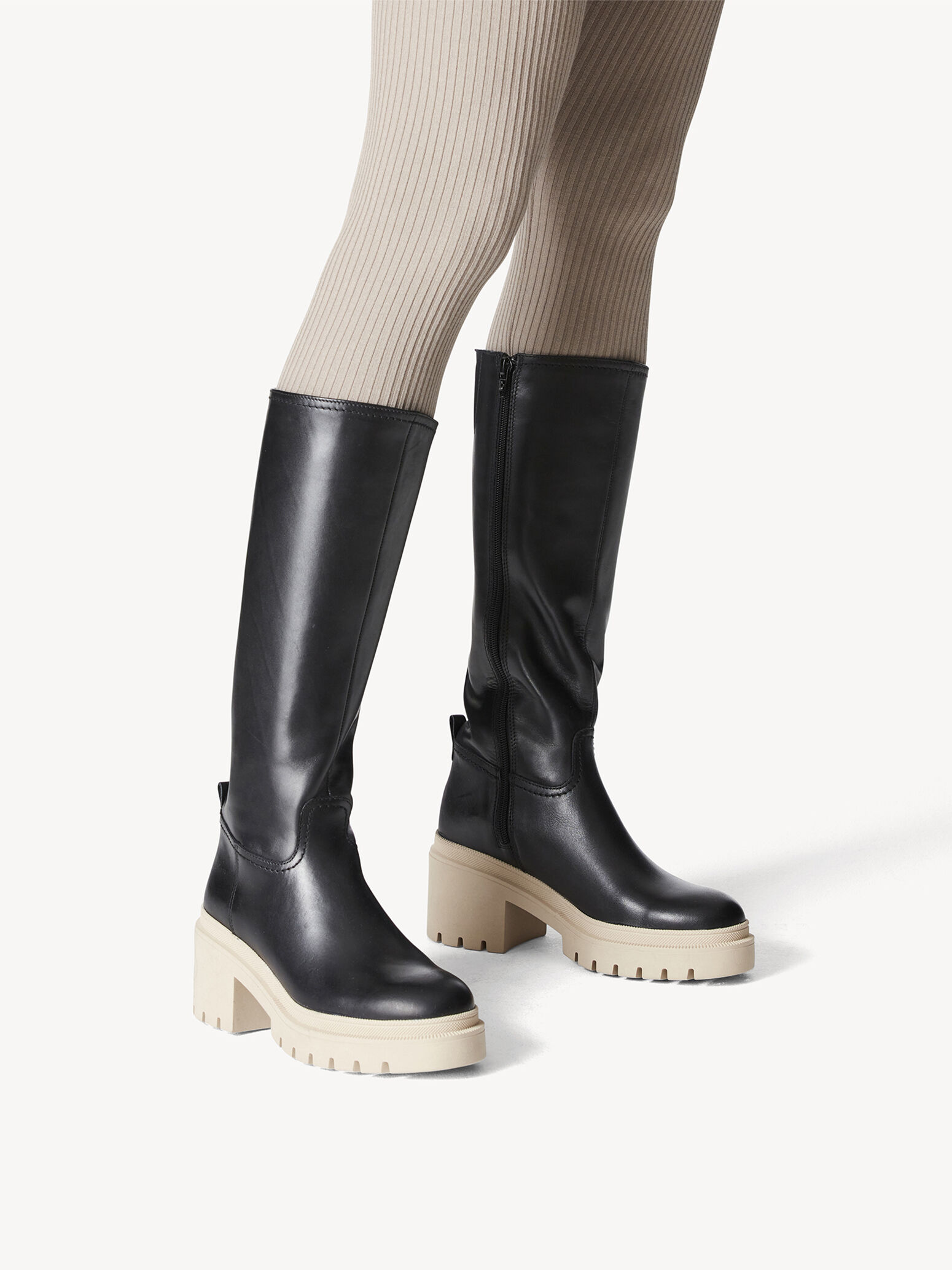 Leather Boots - Black