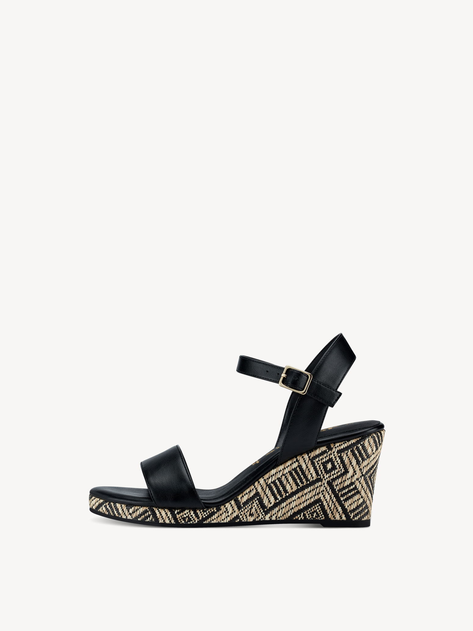 Heeled Sandal - Black