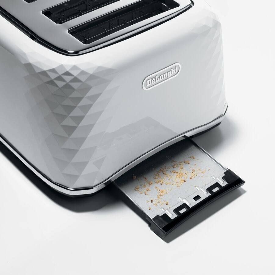 Toasters Brillante 4 slice White Toaster