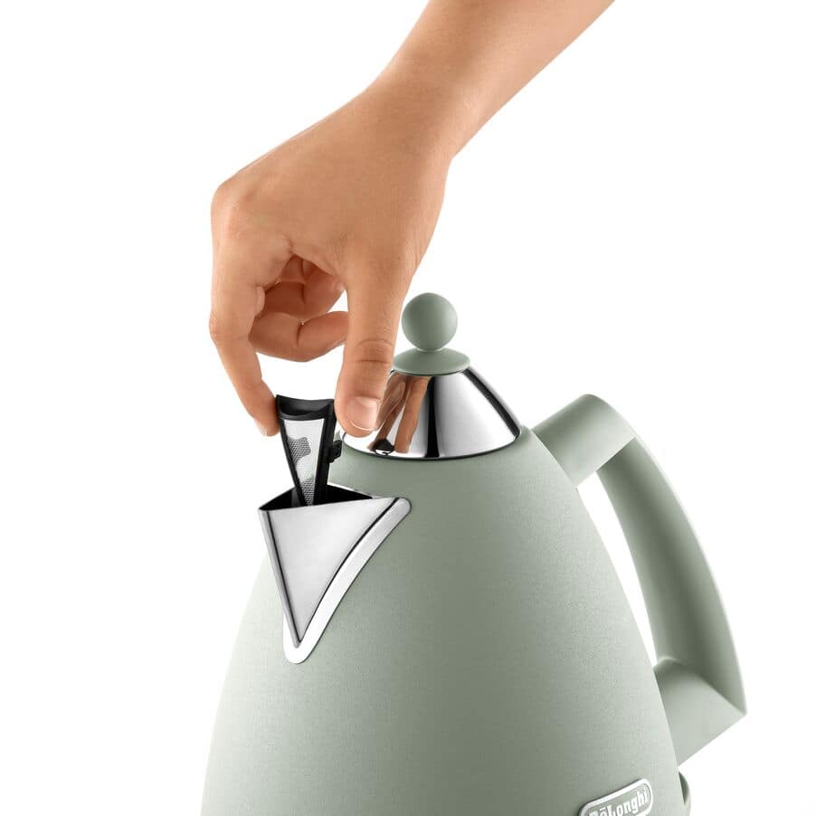 Kettles Argento Flora Green Kettle