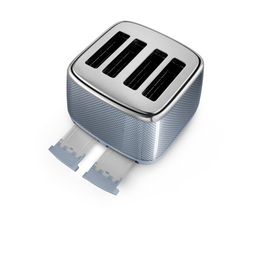 Toasters Luminosa four slot Toaster - Twill Blue