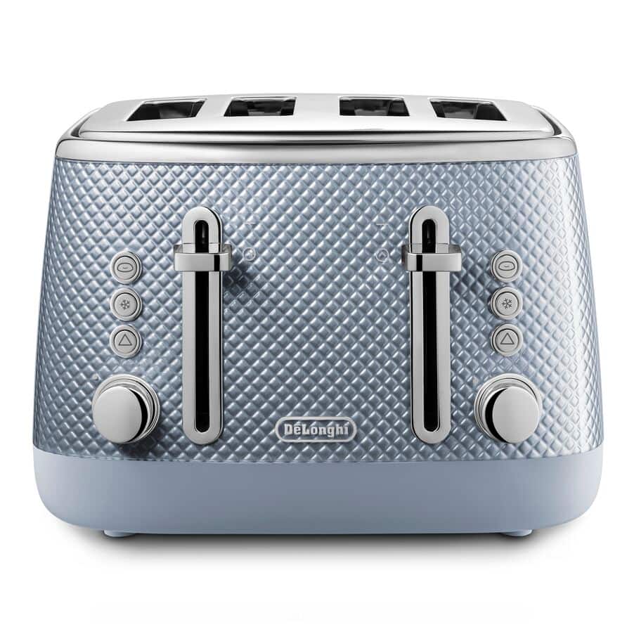 Toasters Luminosa four slot Toaster - Twill Blue