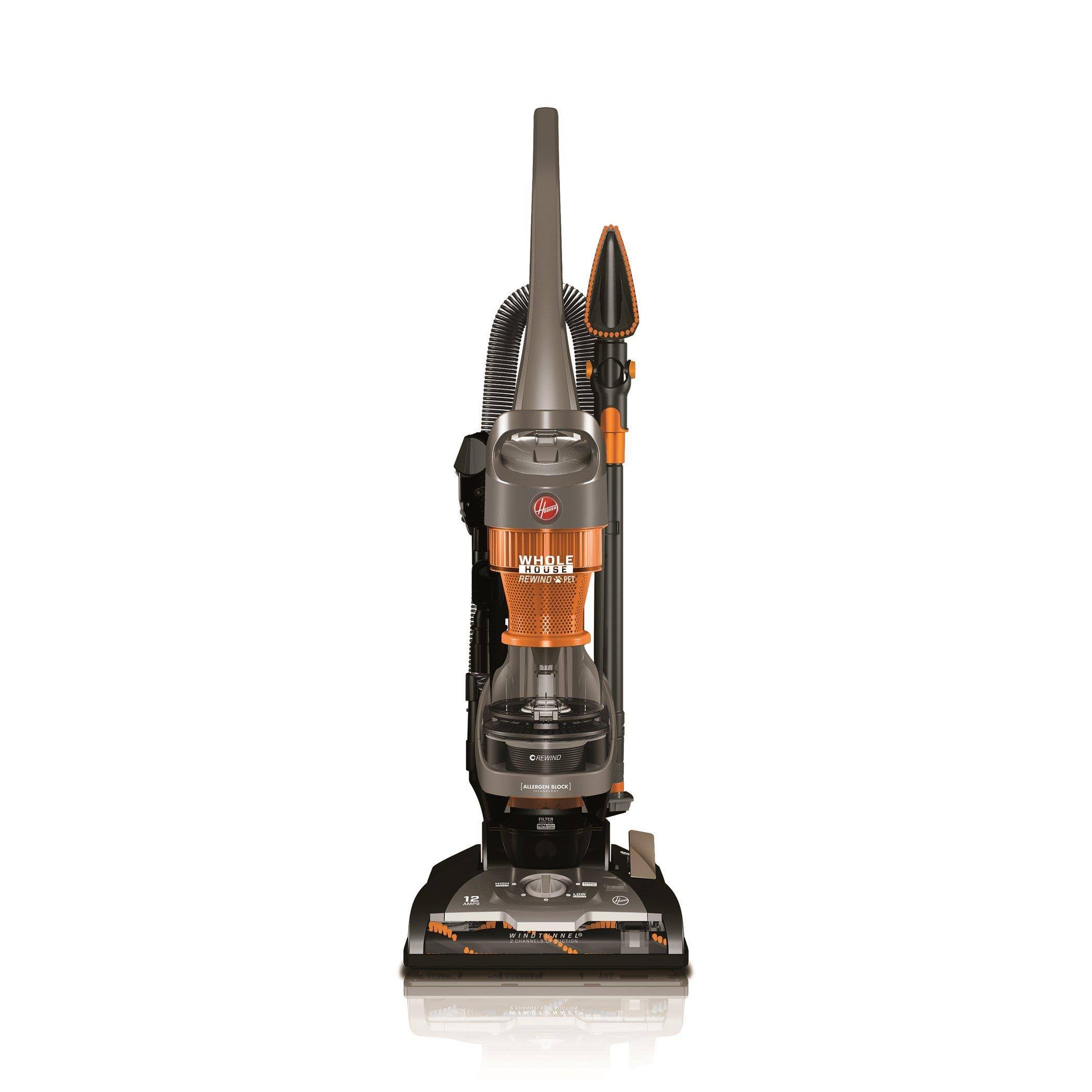 Hoover Windtunnel 2 Whole House Rewind Bagless Pet Upright Vacuum Cleaner astroqam