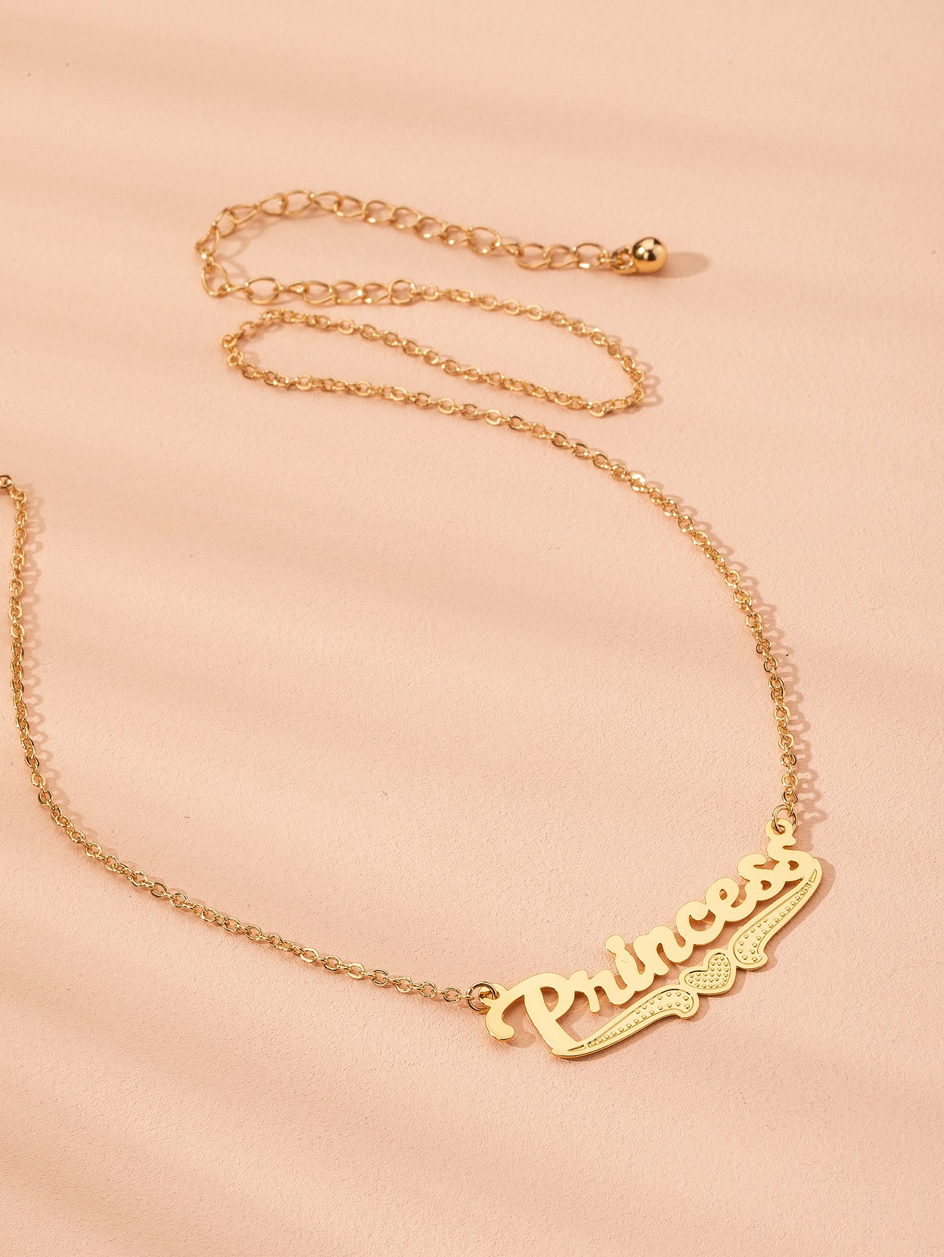 Letter Decor Necklace