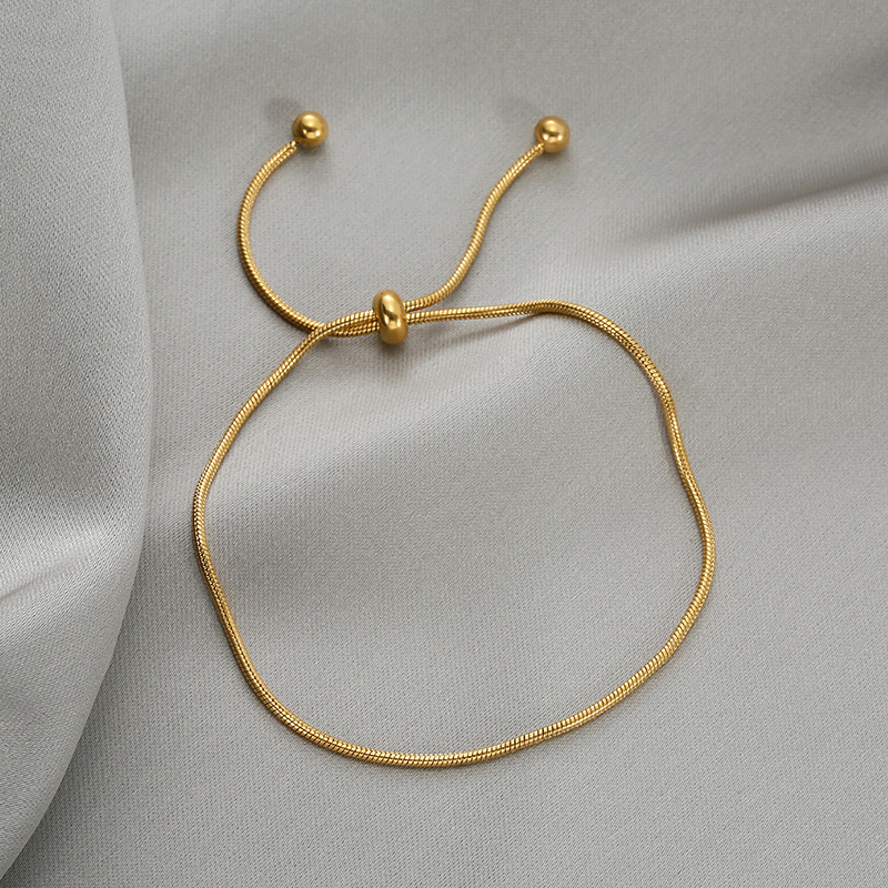 Elegant Geometric Titanium Steel Bracelets 1 Piece
