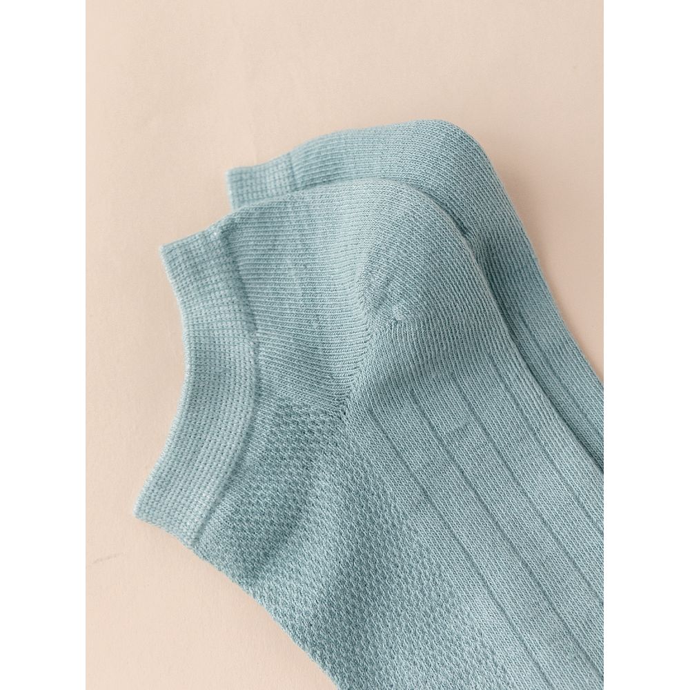 6pairs Men Solid Ankle Socks