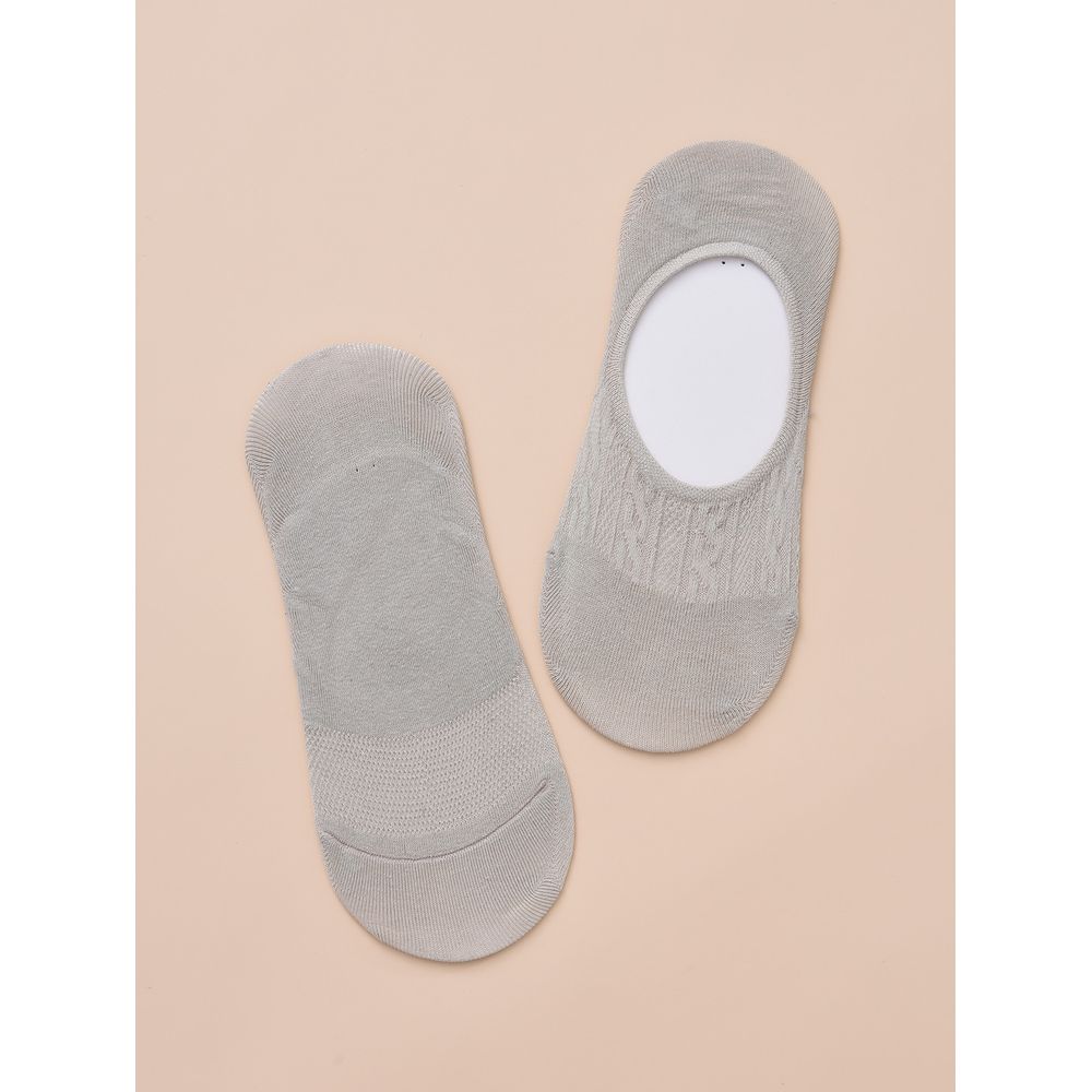 5pairs Men Simple Invisible Socks