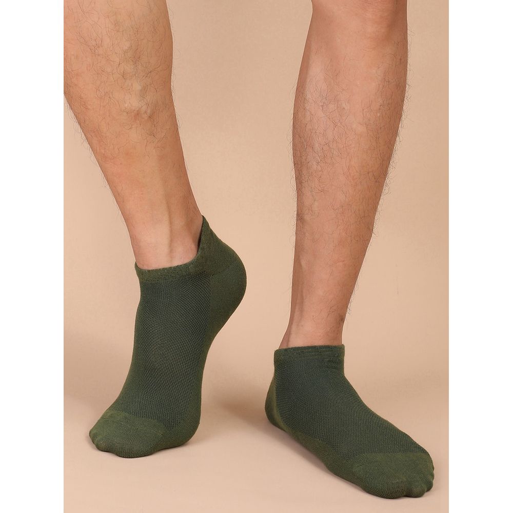 6pairs Men Solid Ankle Socks
