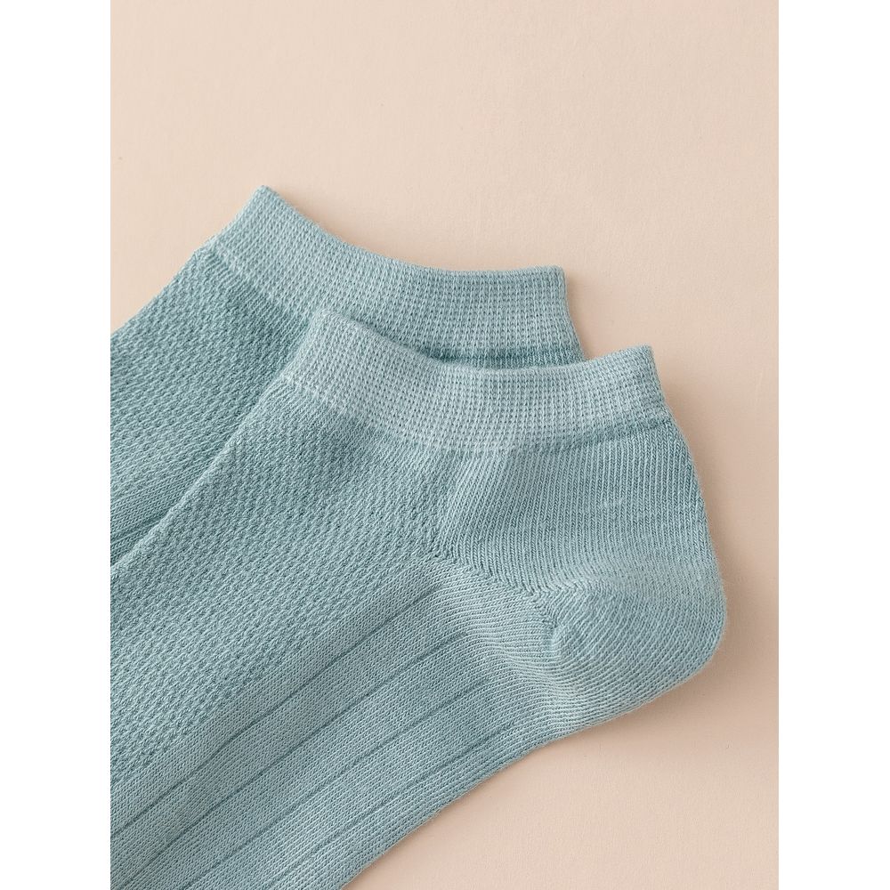 6pairs Men Solid Ankle Socks