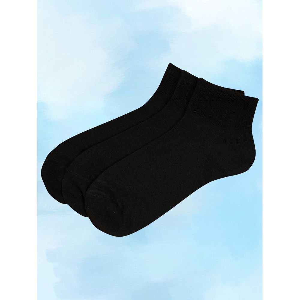 3pairs Minimalist Solid Socks