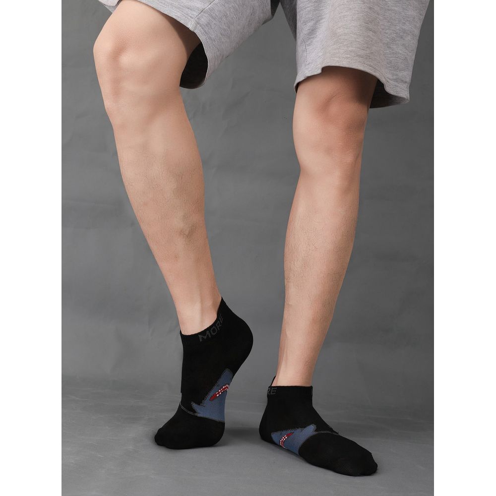 6pairs Men Letter Graphic Ankle Socks
