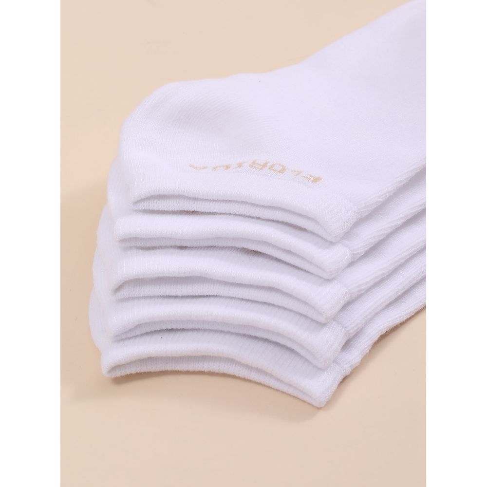 6pairs Letter Graphic Ankle Socks