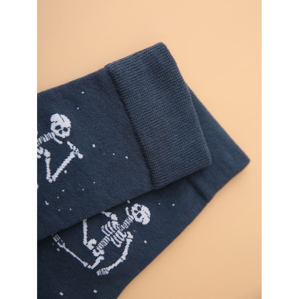 Men Skull Pattern Socks