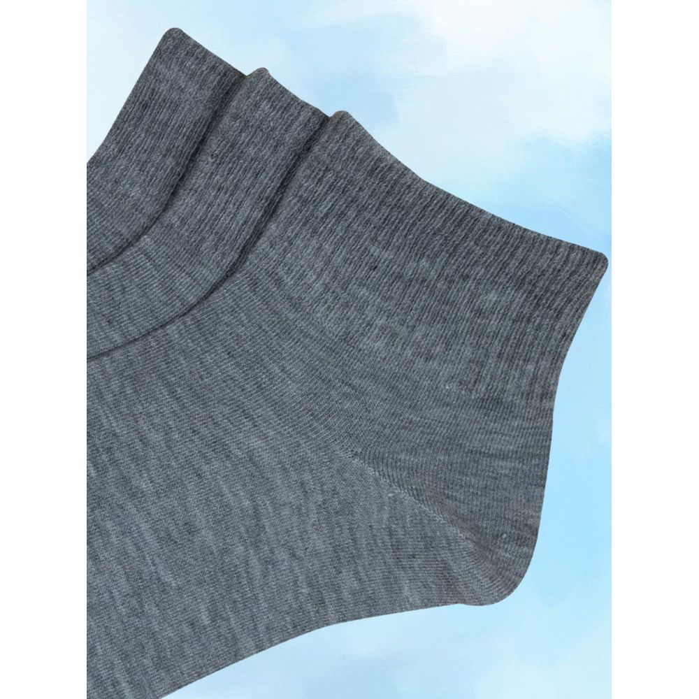 3pairs Minimalist Solid Socks