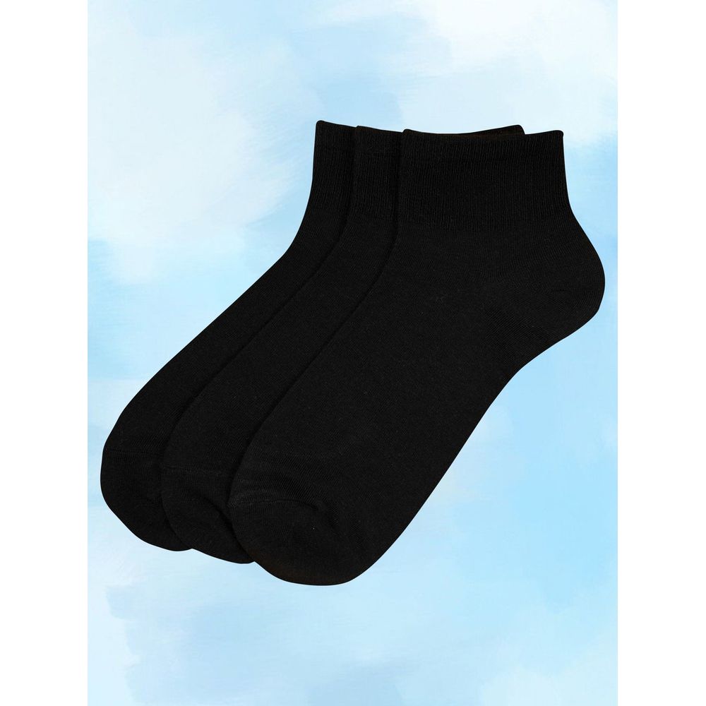 3pairs Minimalist Solid Socks