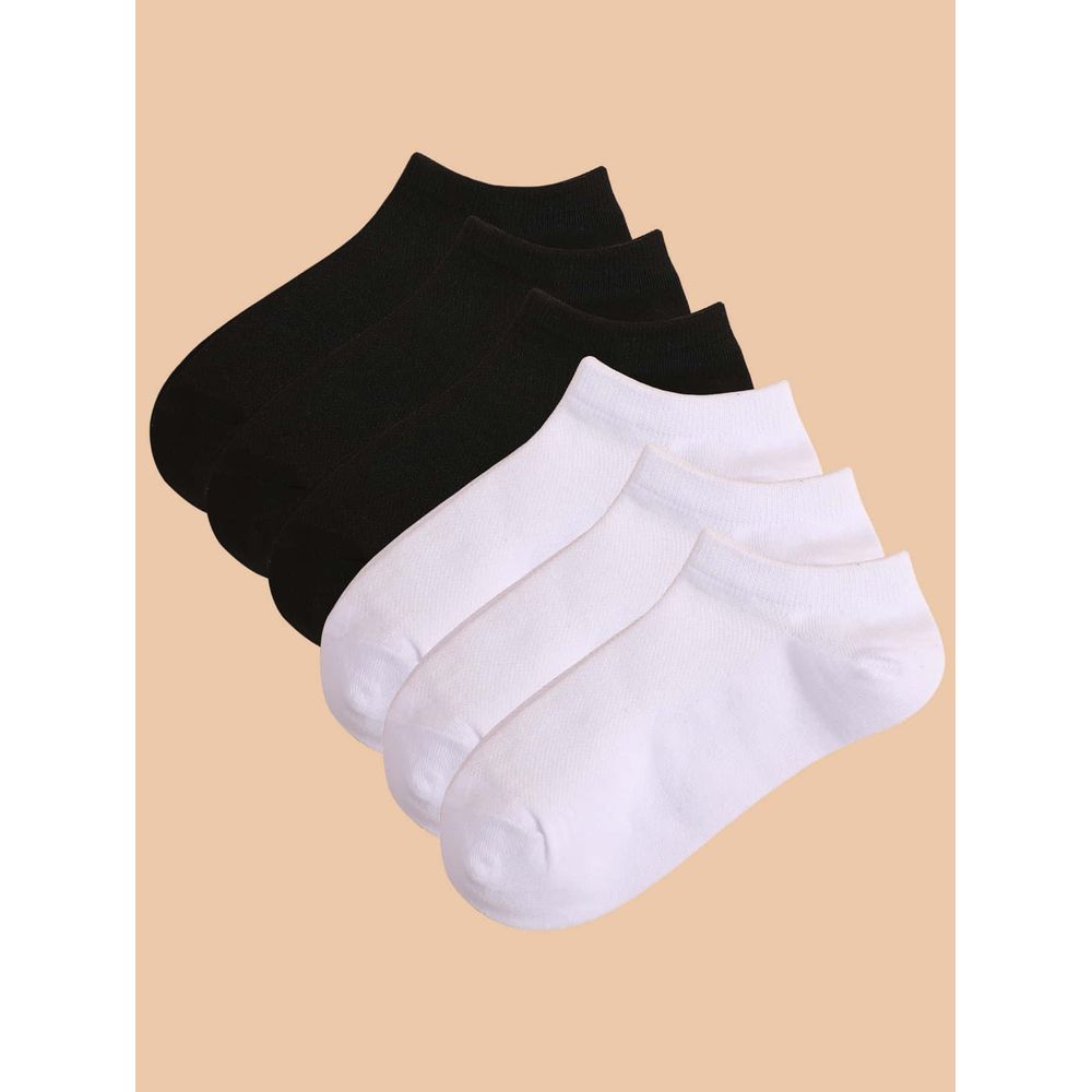 6pairs Men Minimalist Ankle Socks