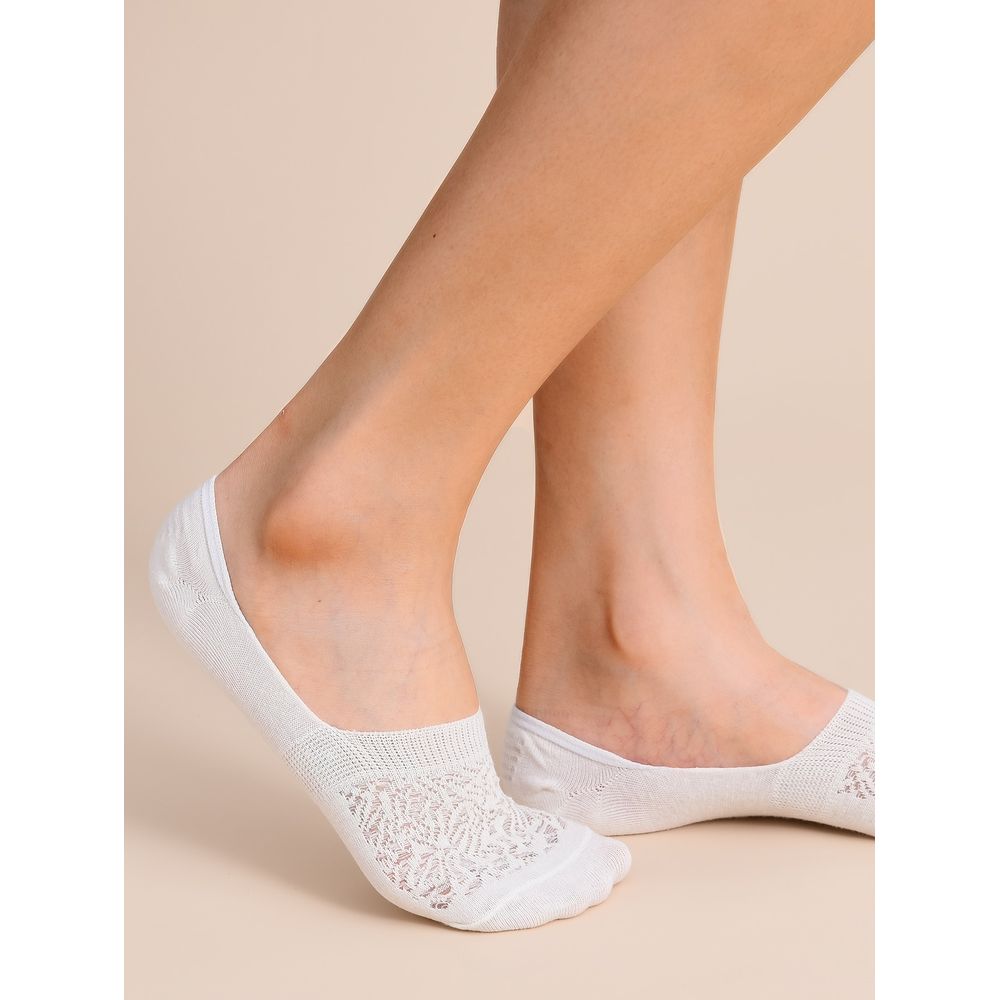 5pairs Solid Invisible Socks