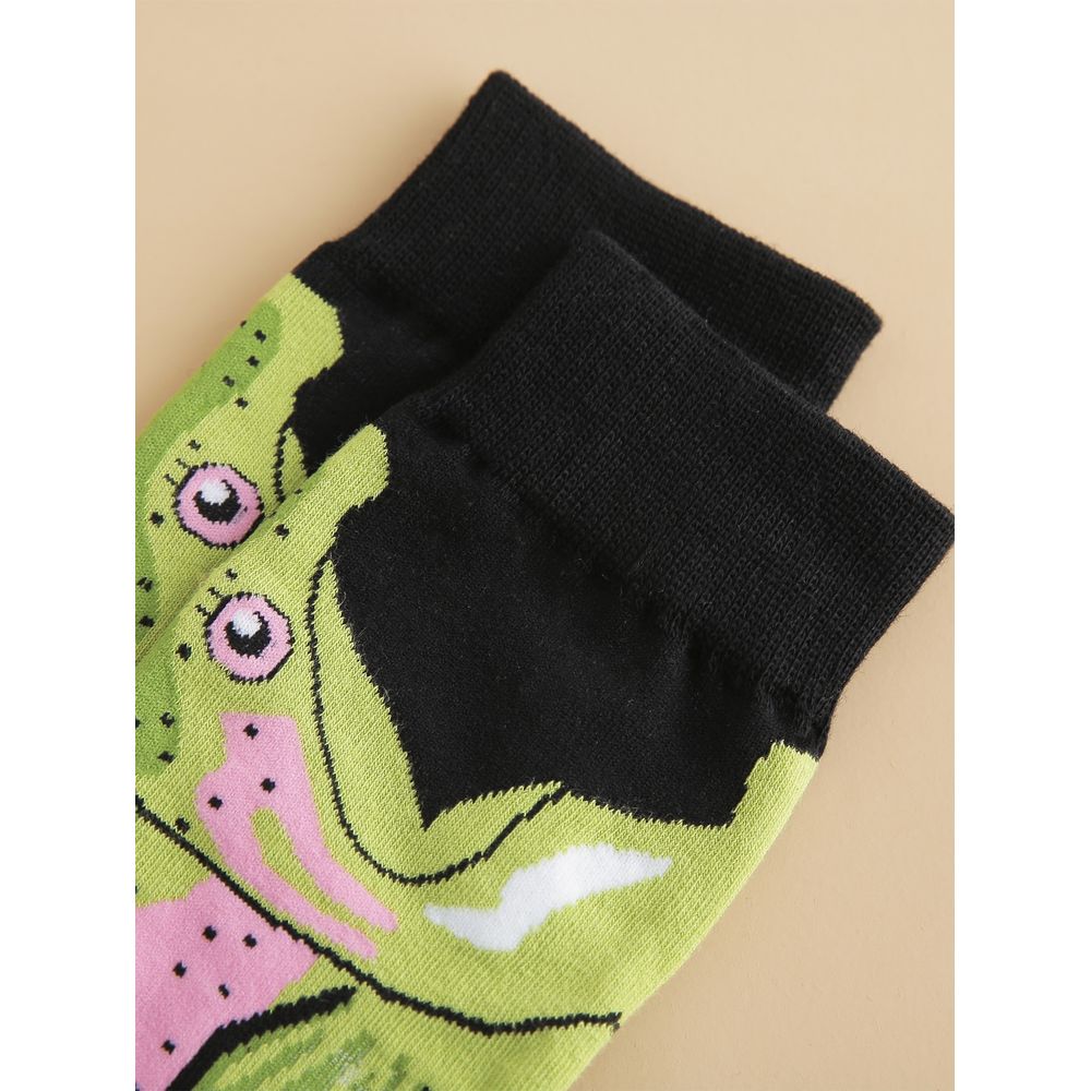 Men Cartoon Graphic Socks