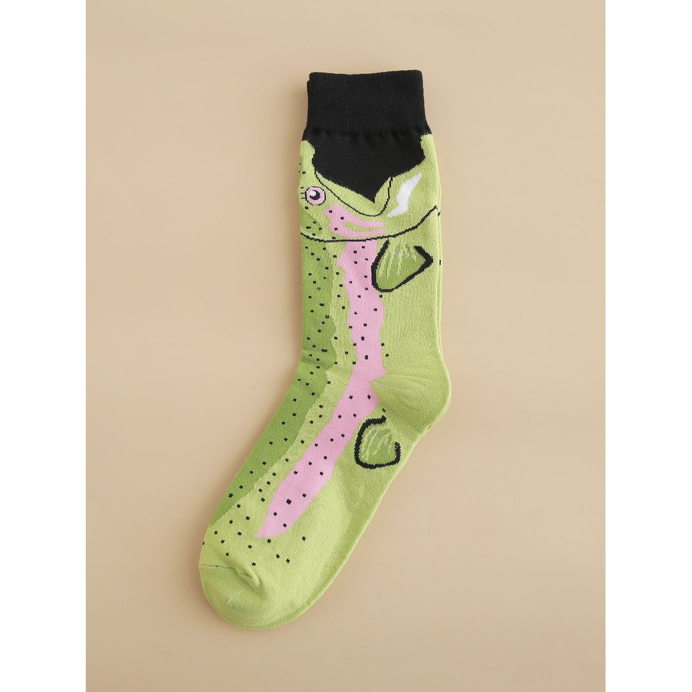 Men Cartoon Graphic Socks