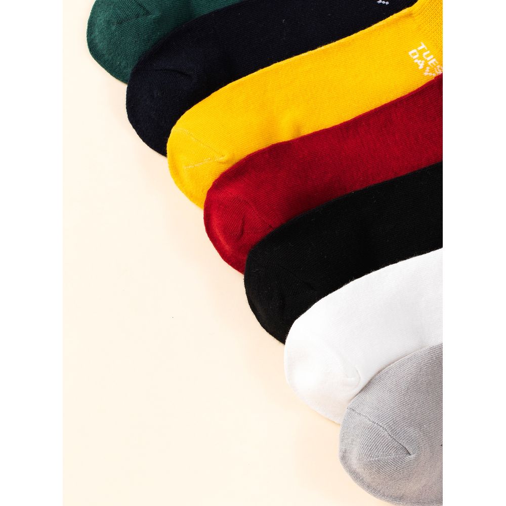 7pairs Letter Graphic Socks