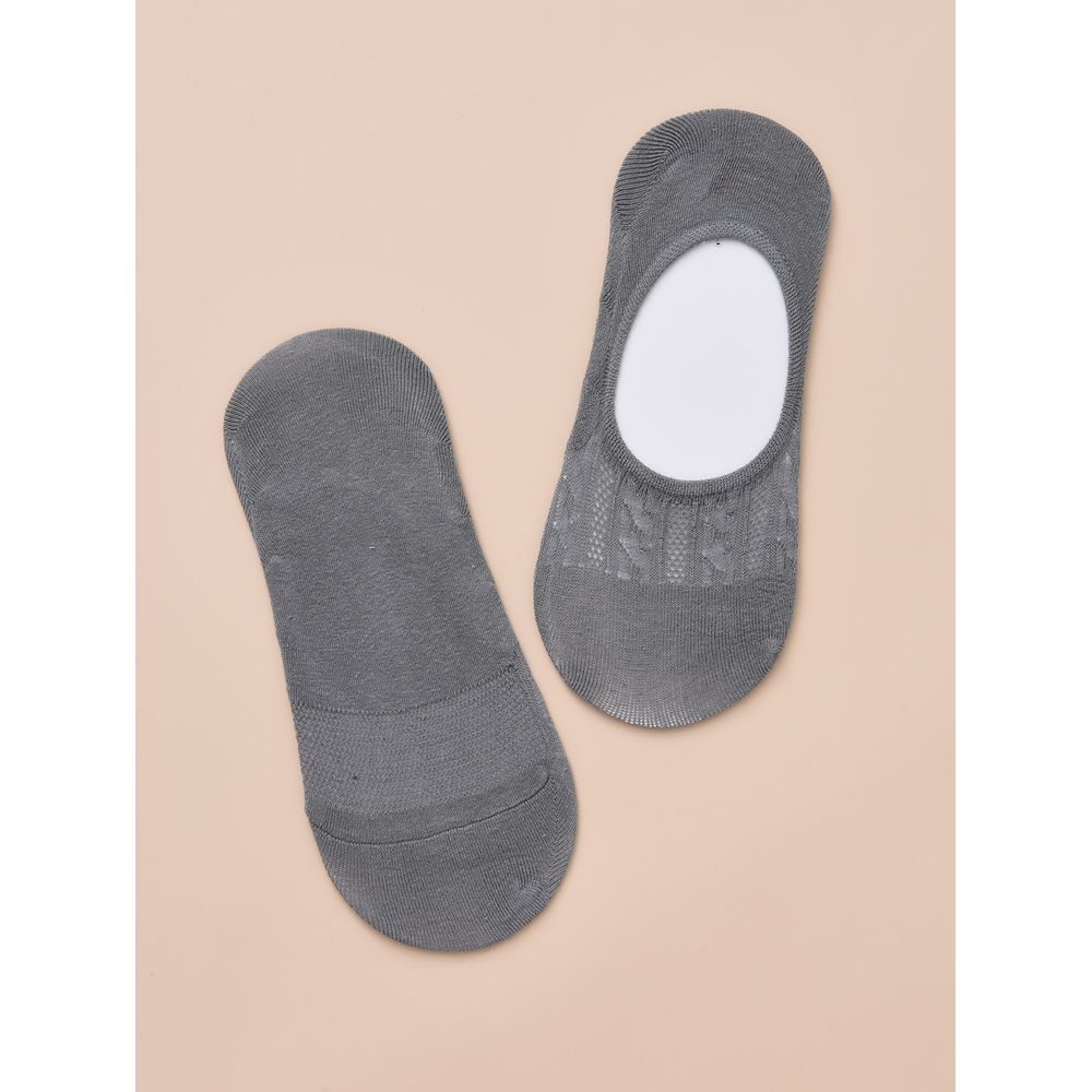 5pairs Men Simple Invisible Socks