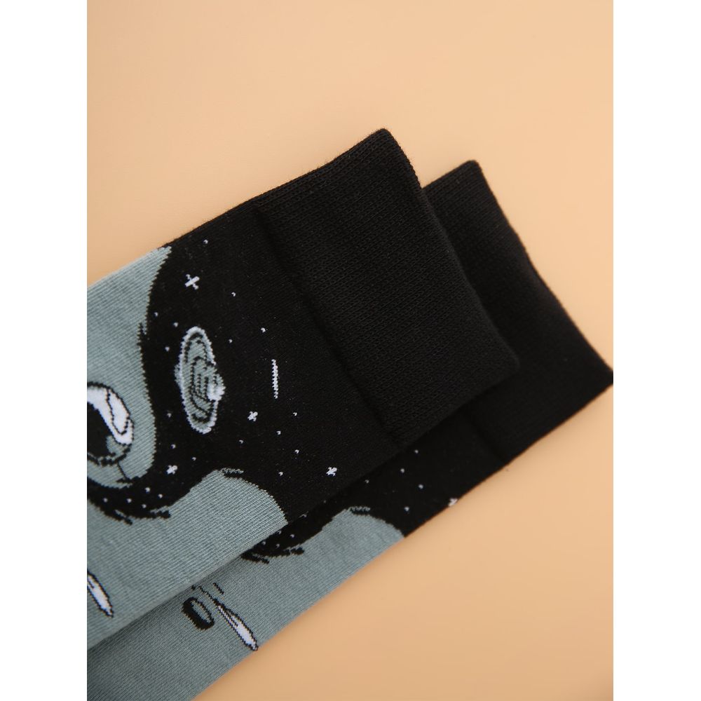 Men Alien Pattern Socks