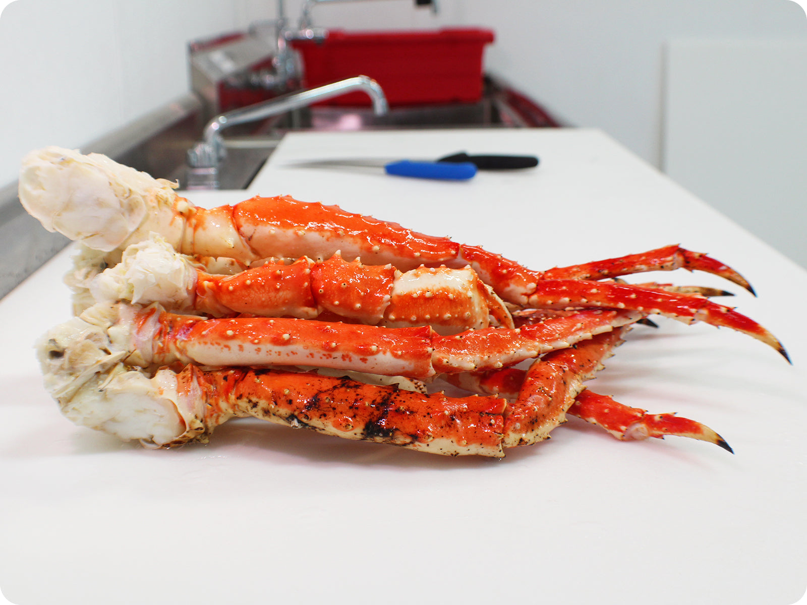 🔥 24-Hour Special Sale-Buy 1 Get 1 Free Only $99🔥Colossal Red King Crab Legs. Alaska. by the 20 lbs Pack)