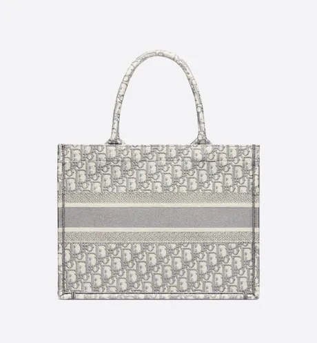 DIOR BOOK TOTE Gray Dior  (36 x 27.5 x 16.5 cm)