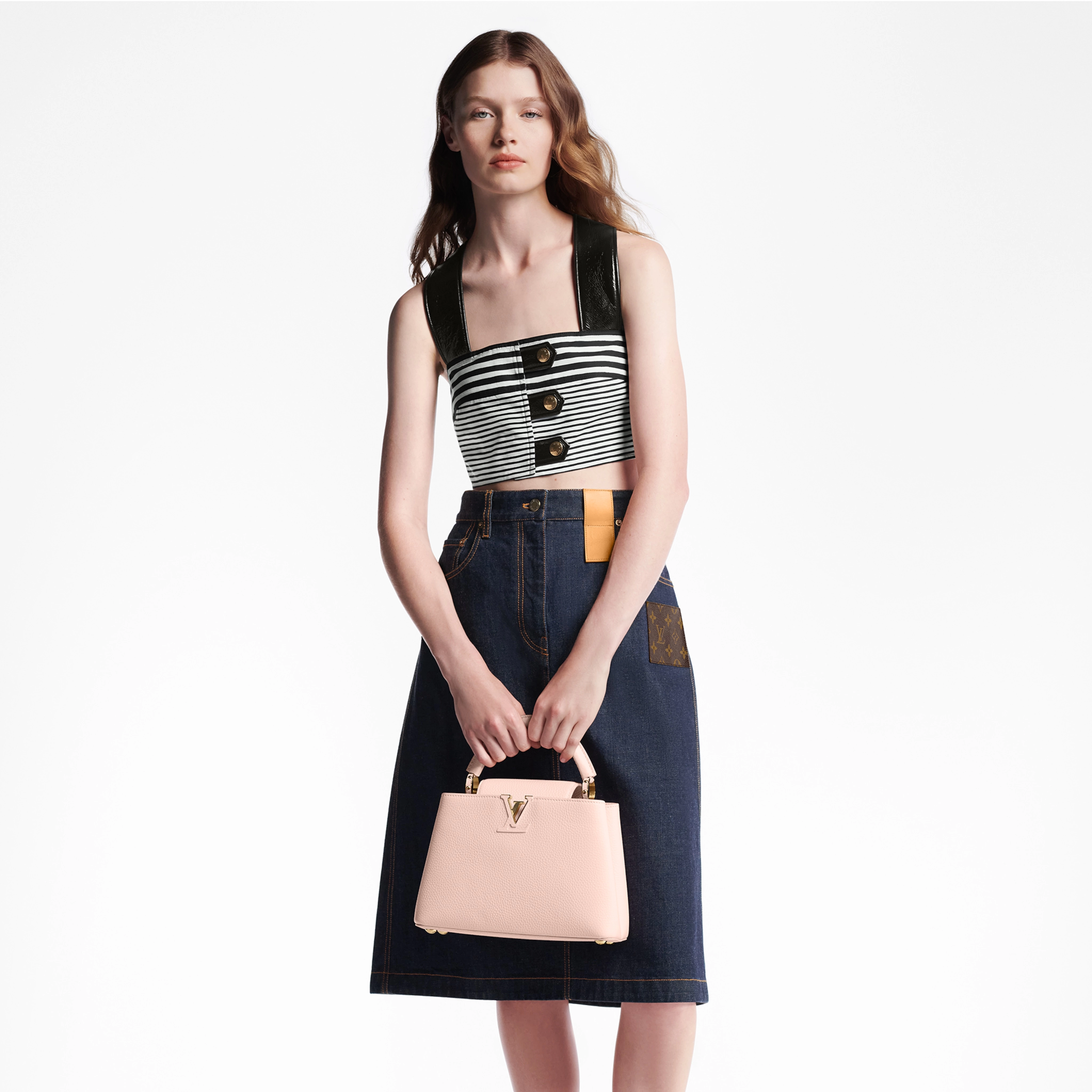 Louis Vuitton M22178 Capucines BB Bag Pink