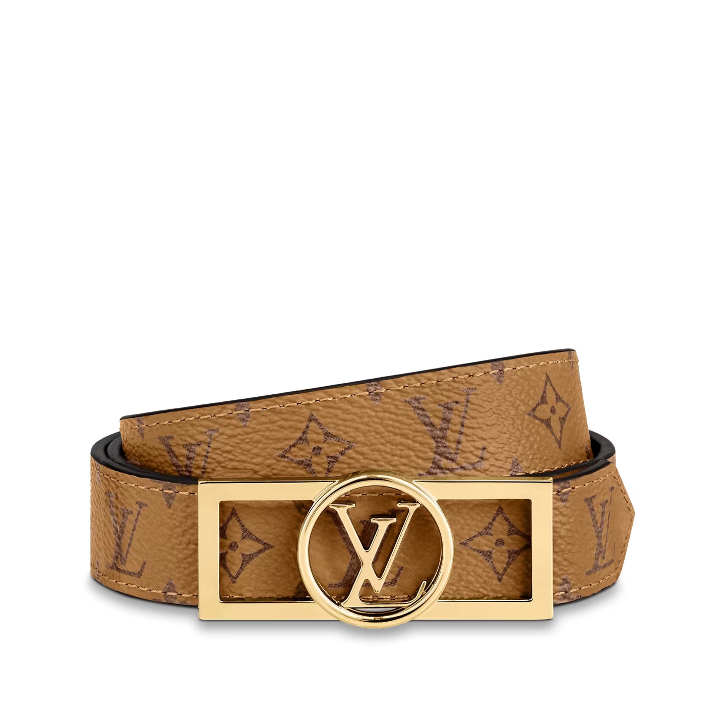 Louis Vuitton M0203U Autres Toiles Monogram Dauphine 25mm Reversible Belt