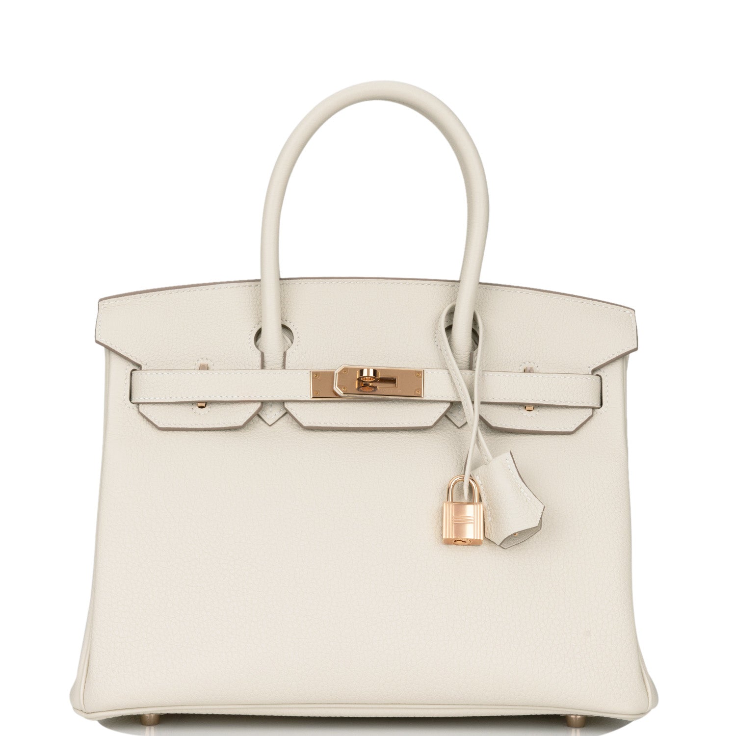 HE&&ME Birkin 30 Craie Togo Rose Gold Hardware