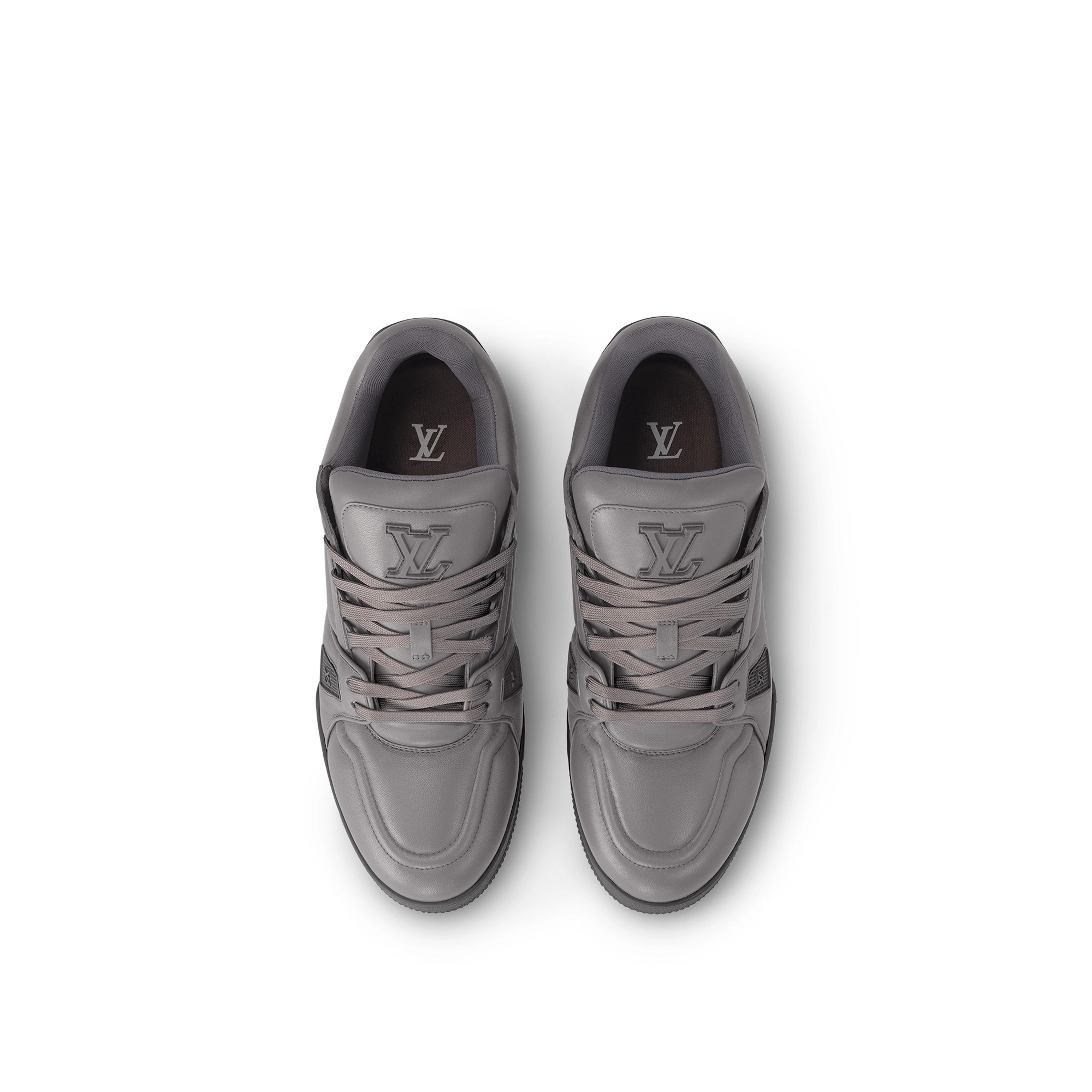 Louis Vuitton LV Trainer Sneaker Calf leather Grey 1AC5CV