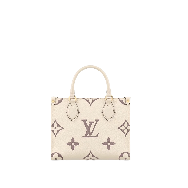 Louis Vuitton Empreinte Monogram Giant Onthego PM M45654 Creme Bois De Rose