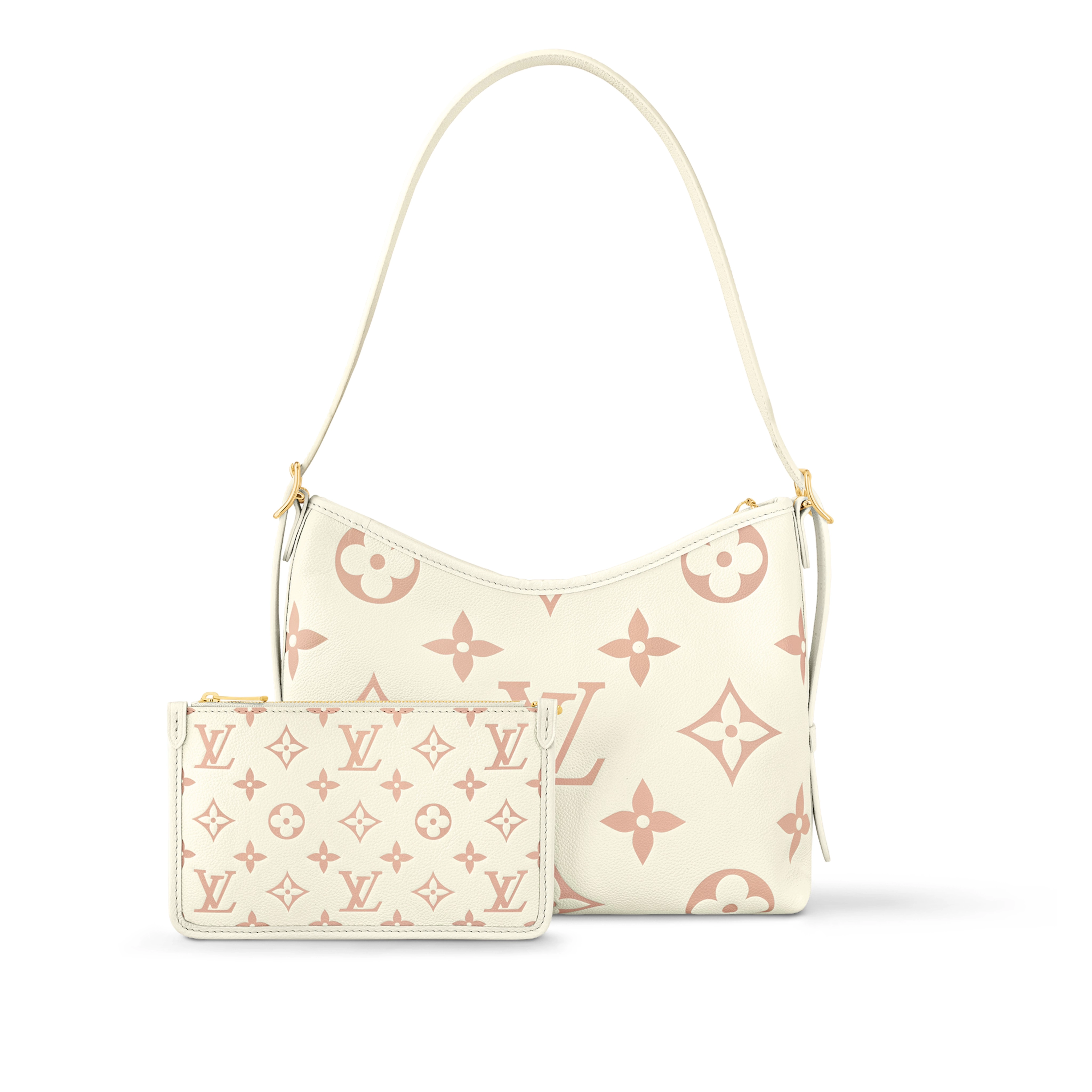 Louis Vuitton M24141 CarryAll PM Latte/Chamallow
