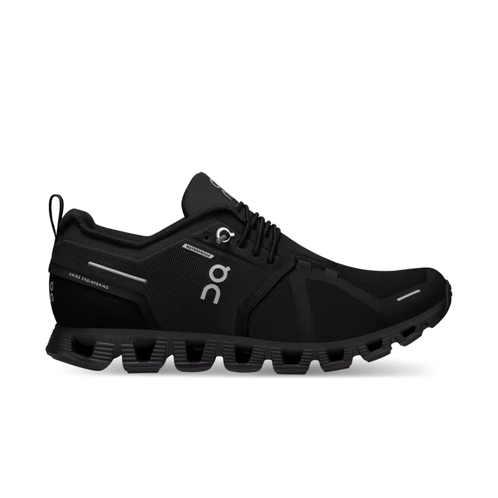 On Running Cloud 5 Waterproof All Black W