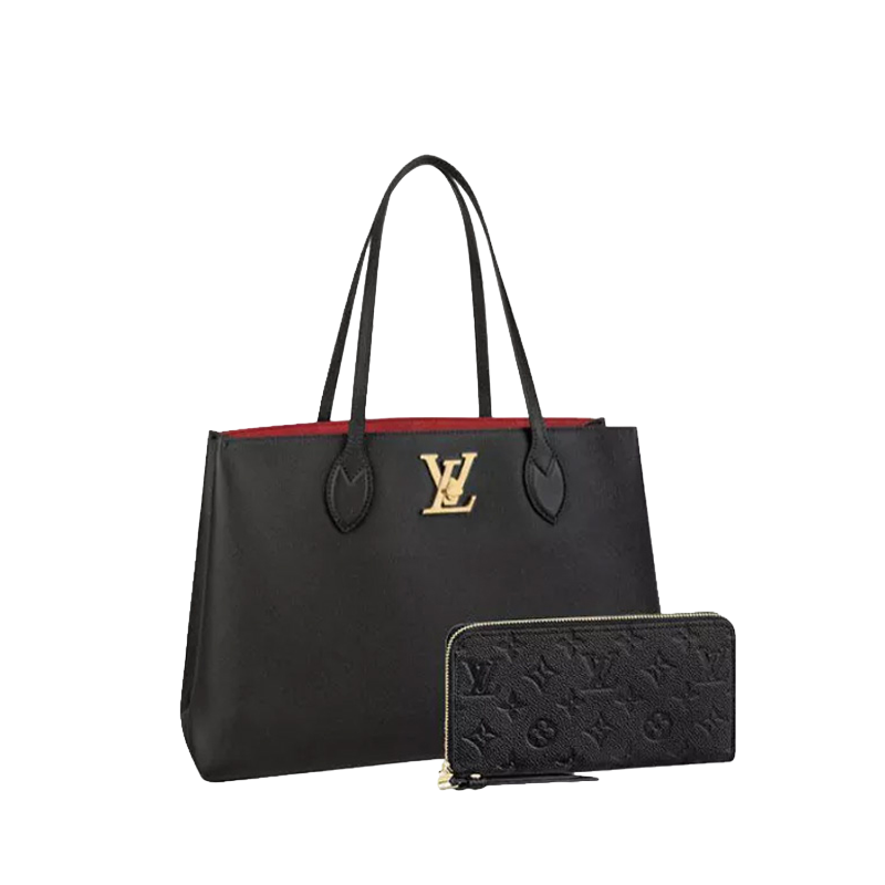 LOUIS VUITTON Rock Me Shopper Long Wallet 2 Piece Set Value Ref: M57345 + M61864