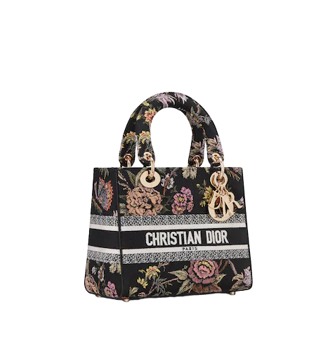 LADY D-LITE BAG Black  Dior