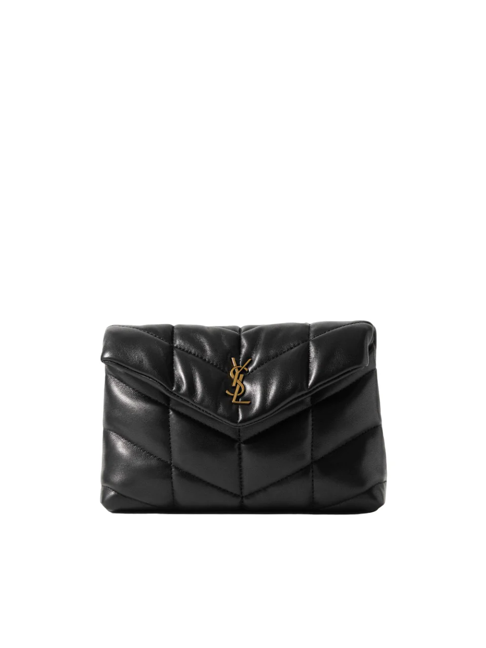 Quilted leather small handbag