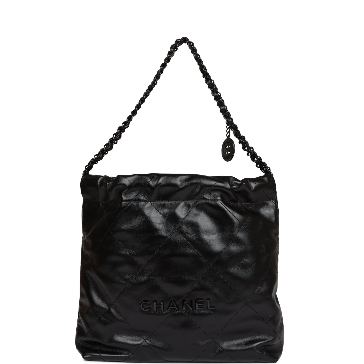 Small  Bag Black Black Hardware