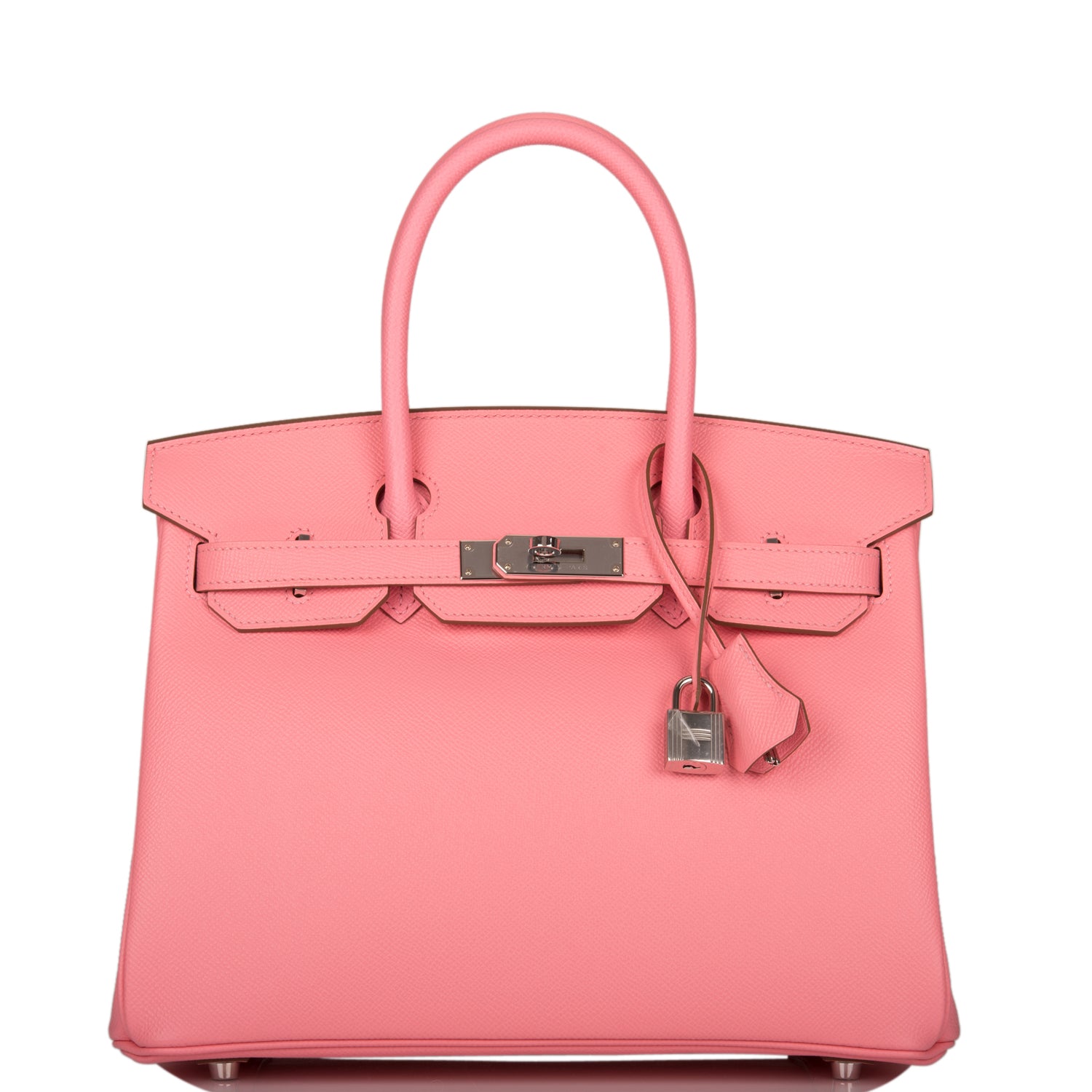 HE&&ME Birkin 30 Rose Confetti Epsom Palladium Hardware