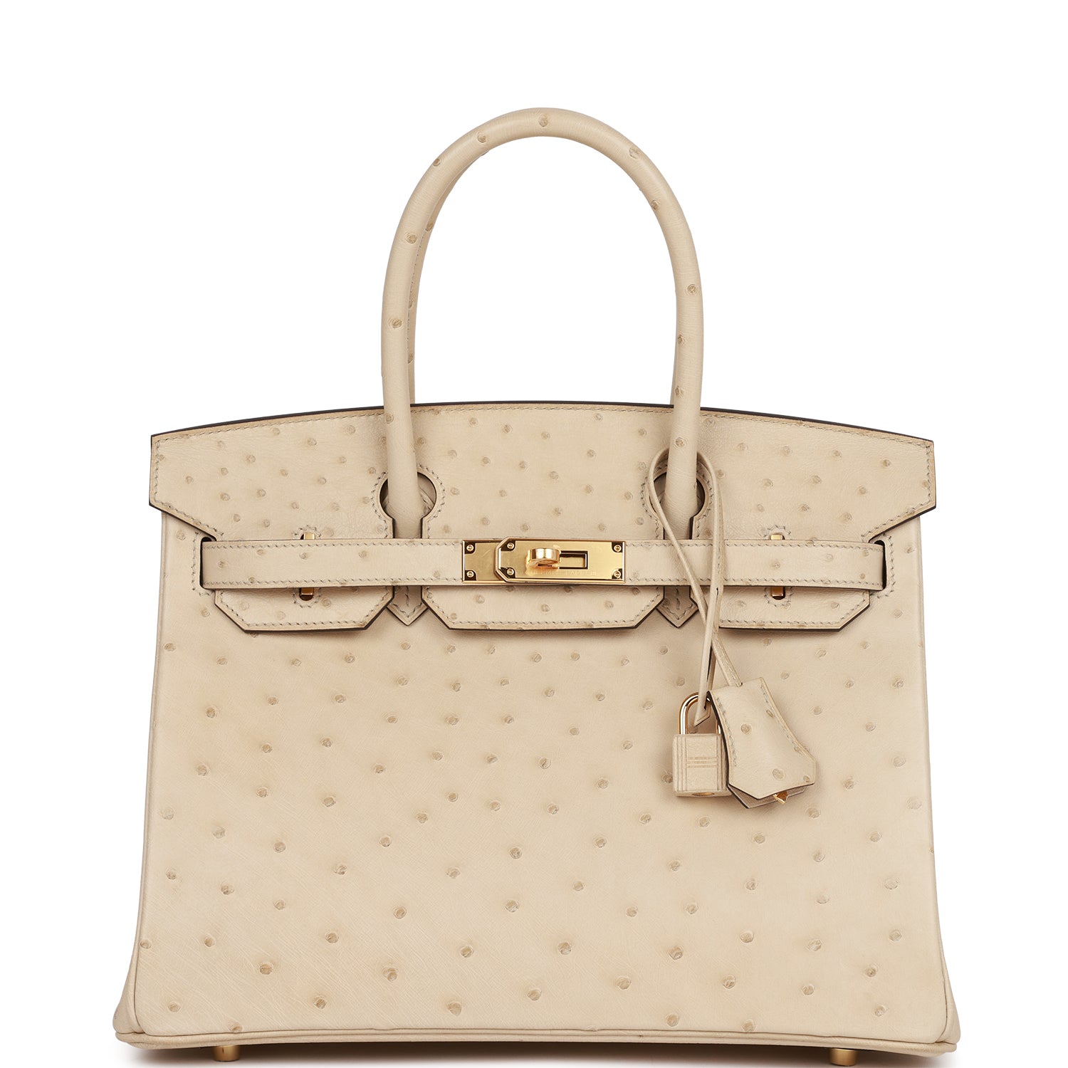 HE&&ME Birkin 30 Parchemin Ostrich Gold Hardware