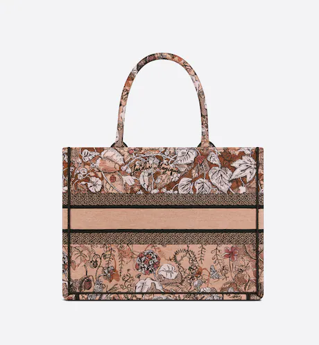 DIOR BOOK TOTE Powder Pink Dior  (36 x 27.5 x 16.5 cm)